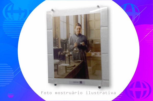 QUADRO EM PS CRISTAL